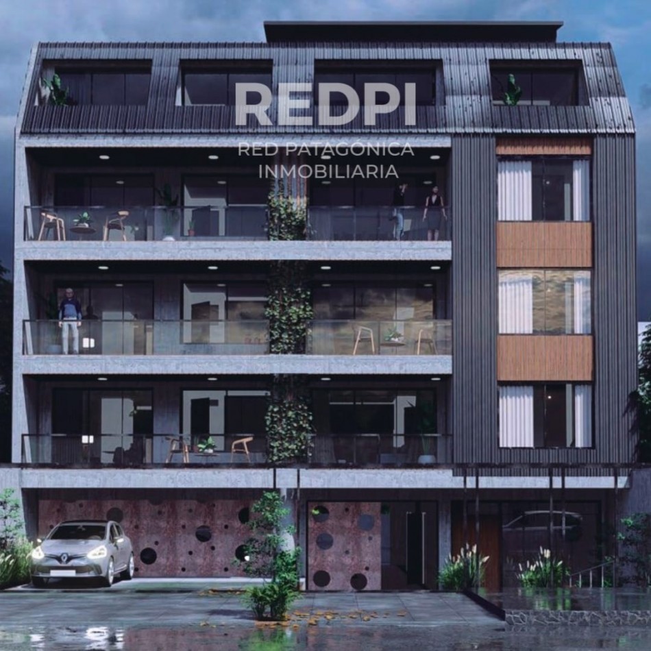 A estrenar B° Belgrano 2 amb  1 amb vista al lago en venta en pozo con financiacion Bariloche