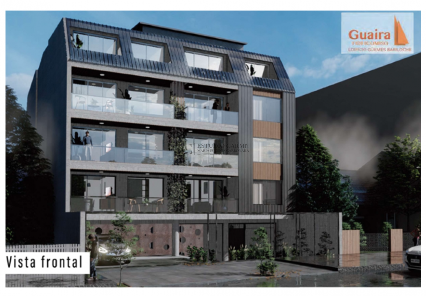 En pozo B° Belgrano Bariloche apto turismo y profesional entrega marzo 2026 oportunidad de inversion piso 3° "A" Fideicomiso Guaira