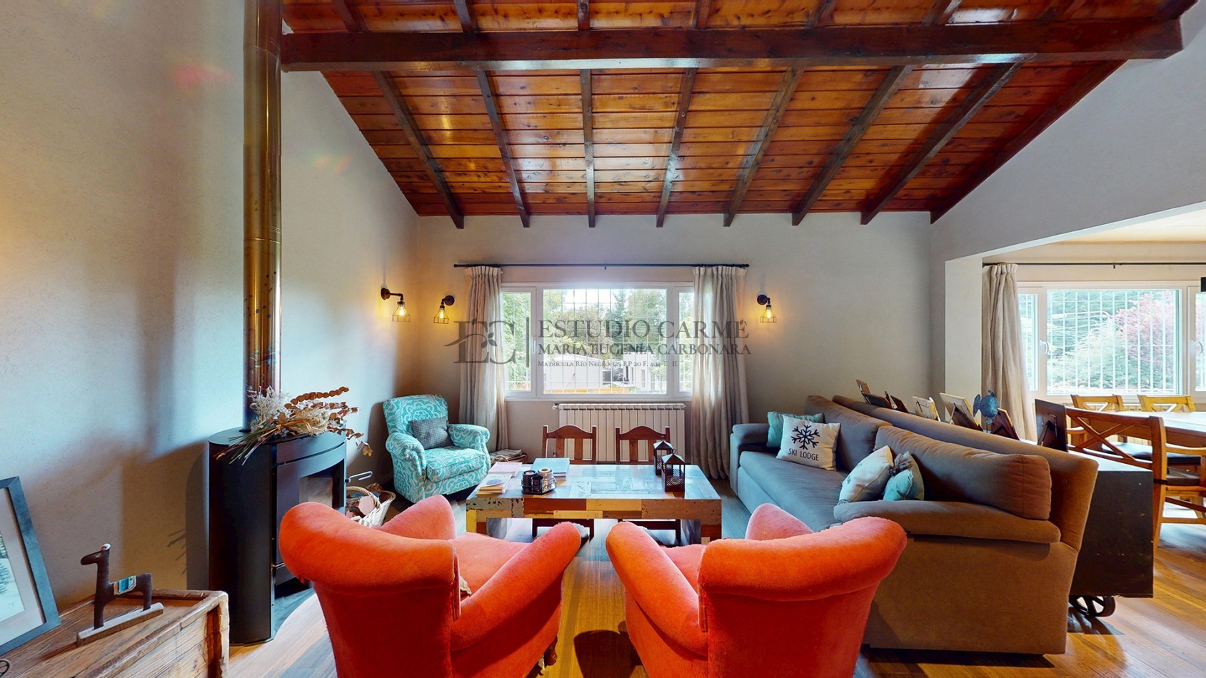 Amplia casa con pileta en La Cascada, Bariloche, en venta