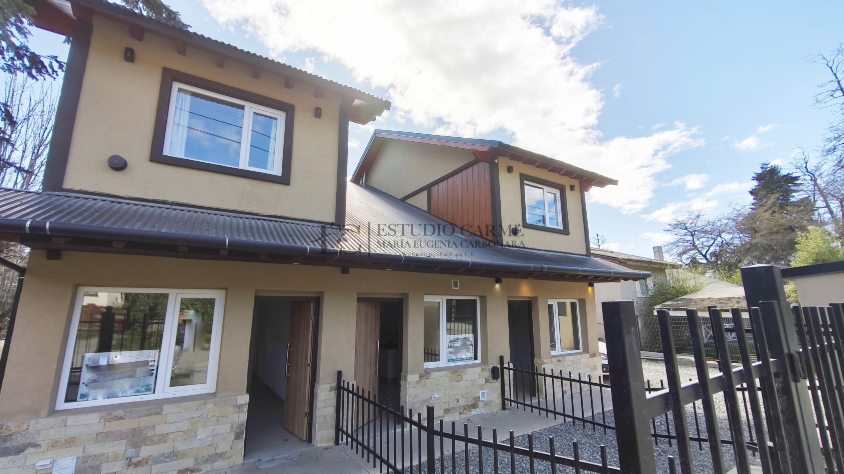 Departamento 2 ambientes apto turismo a estrenar en Melipal planta baja con patio en venta en Bariloche