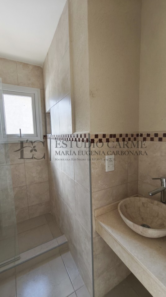 Departamento 2 ambientes apto turismo a estrenar en Melipal planta baja con patio en venta en Bariloche