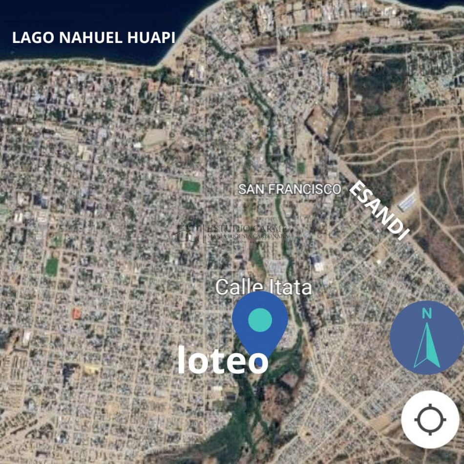 Lote urbano con servicios en nuevo loteo