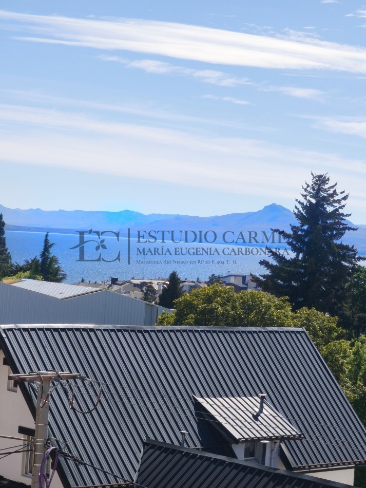 Duplex 3 amb 1 suite vista al lago cochera y baulera en Bo. Belgrano, Bariloche en venta ideal renta turistica 