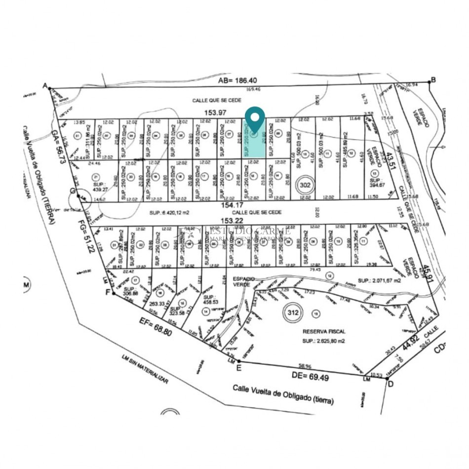 Lote urbano con servicios en nuevo loteo