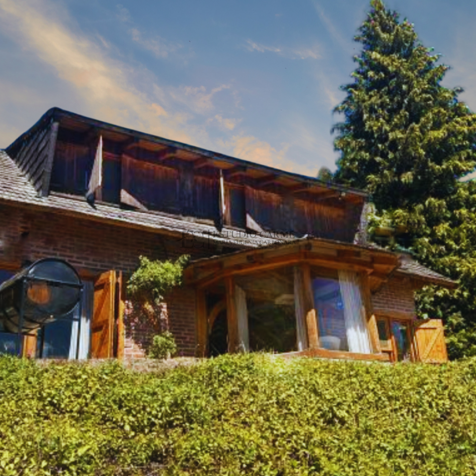 Vista al lago en San Ignacio del Cerro, casa en venta en Bariloche amoblada 