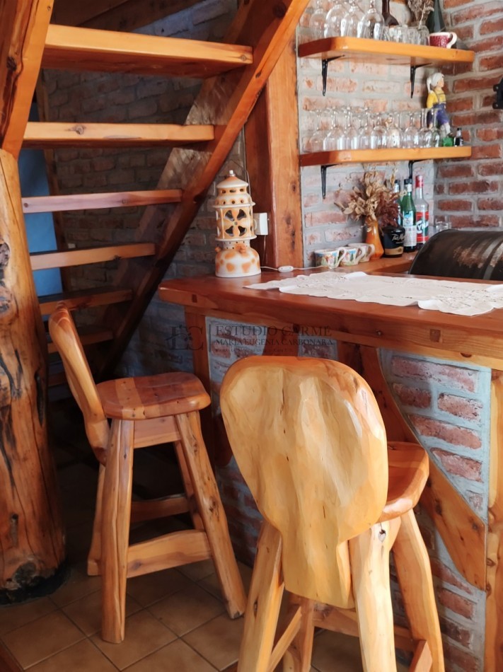 Vista al lago en San Ignacio del Cerro, casa en venta en Bariloche amoblada 