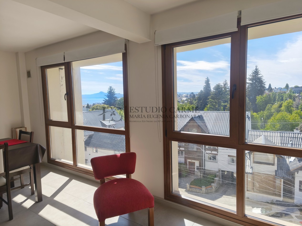 Duplex 3 amb 1 suite vista al lago cochera y baulera en Bo. Belgrano, Bariloche en venta ideal renta turistica 