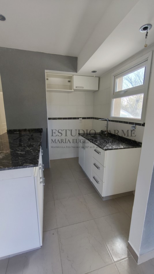Departamento 2 ambientes apto turismo a estrenar en Melipal planta baja con patio en venta en Bariloche
