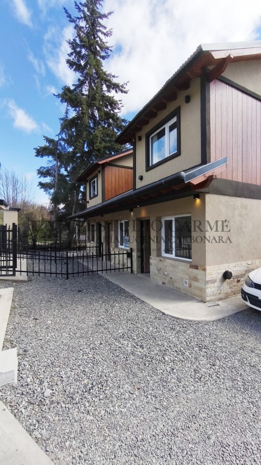 Departamento 2 ambientes apto turismo a estrenar en Melipal planta baja con patio en venta en Bariloche