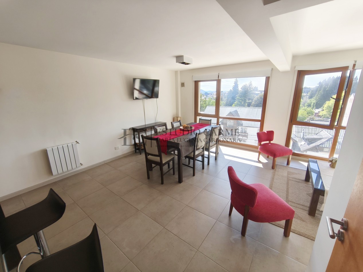 Duplex 3 amb 1 suite vista al lago cochera y baulera en Bo. Belgrano, Bariloche en venta ideal renta turistica 