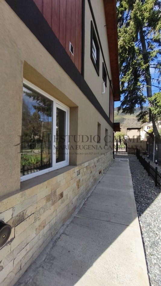 Departamento 2 ambientes apto turismo a estrenar en Melipal planta baja con patio en venta en Bariloche