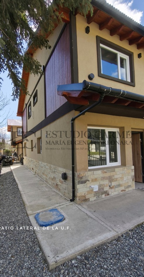 Departamento 2 ambientes apto turismo a estrenar en Melipal planta baja con patio en venta en Bariloche