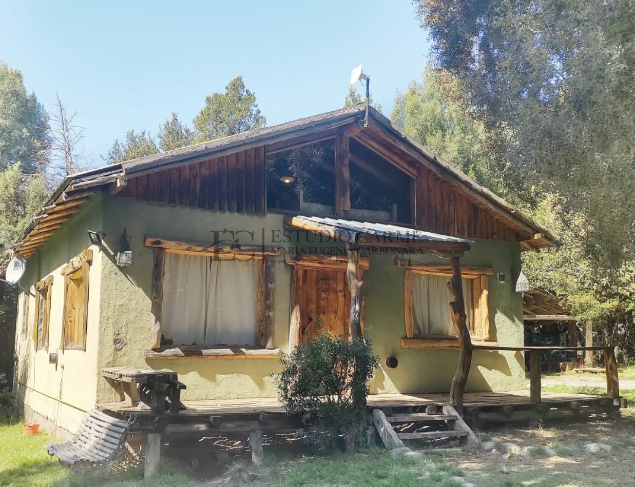 Lote apto Ph ideal para desarrollo o uso turistico con casa en Villa Lago Gutierrez Bariloche oportunidad de inversion en venta amplia factibilidad 