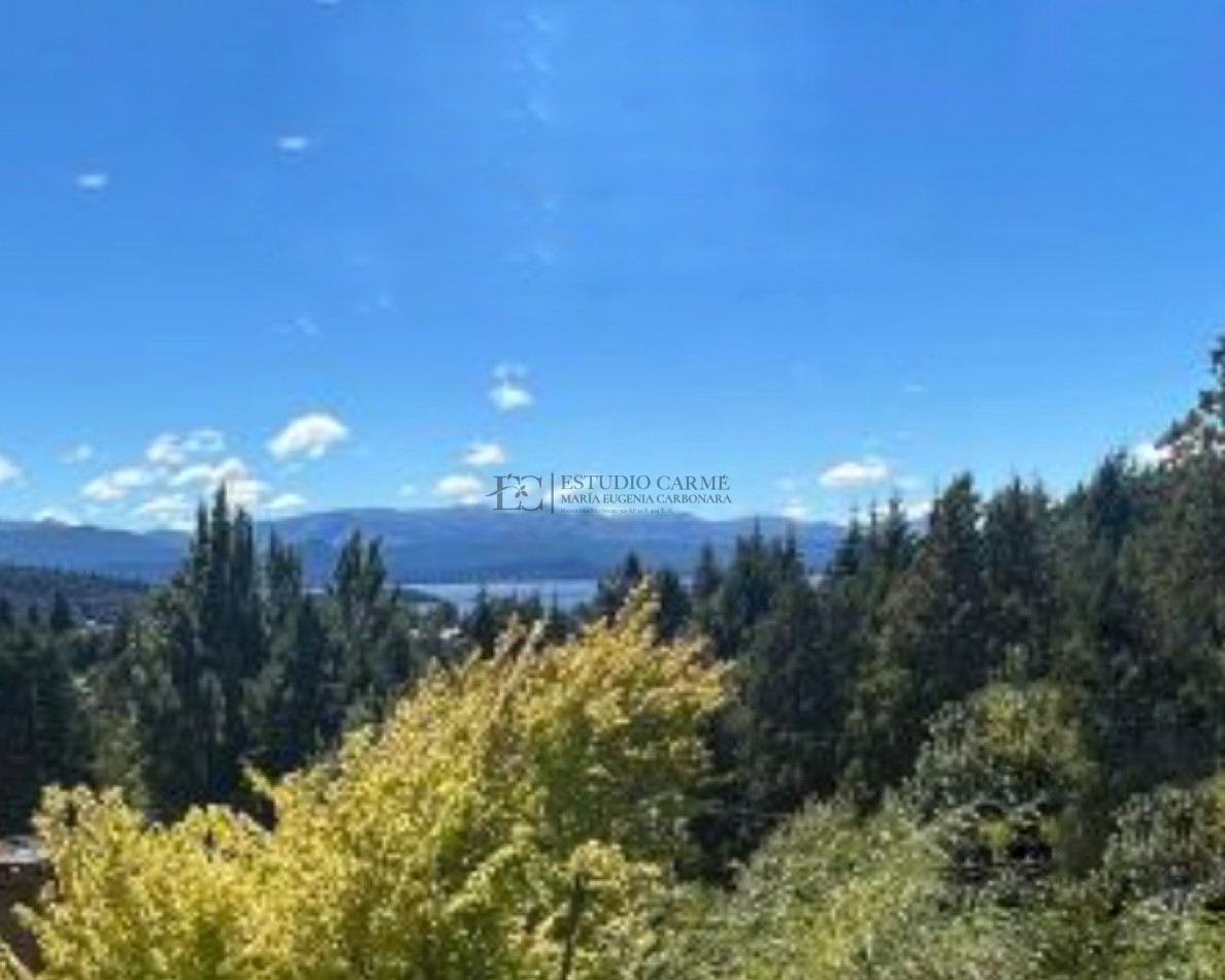 Vista al lago en San Ignacio del Cerro, casa en venta en Bariloche amoblada 