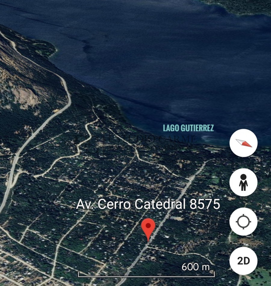 Lote apto Ph ideal para desarrollo o uso turistico con casa en Villa Lago Gutierrez Bariloche oportunidad de inversion en venta amplia factibilidad 