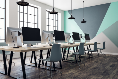 Las nuevas oficinas.